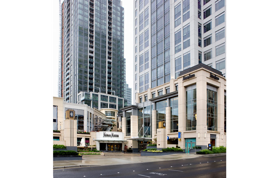 Another entrance to Neiman Marcus at the Shops at The Bravern, Bellevue, WA