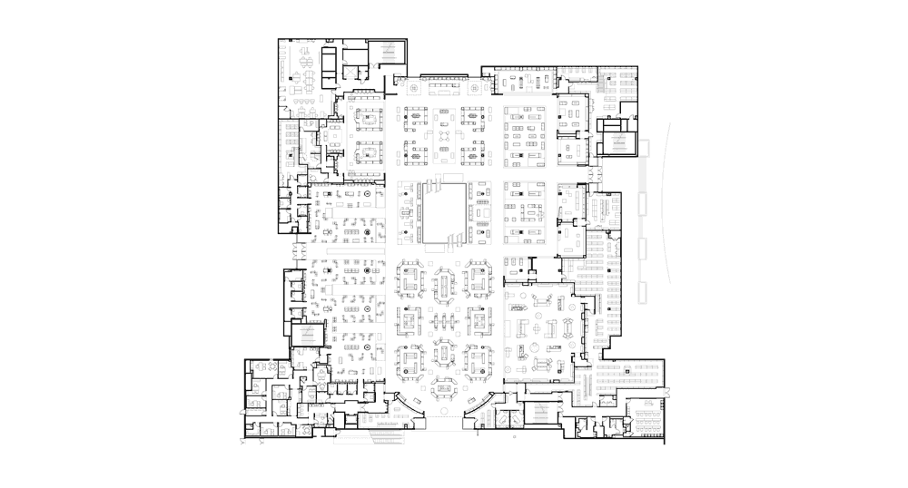 Neiman Marcus, Lenox Square Mall, Level-One Floor Plan, Atlanta Georgia
