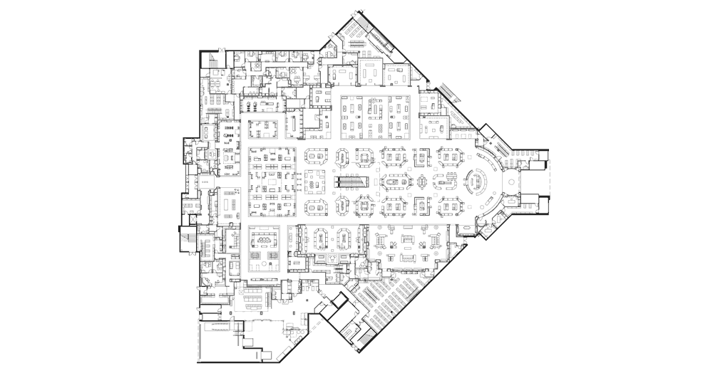 Neiman Marcus, Town Center Mall, Level-One Floor Plan, Boca Raton, Florida
